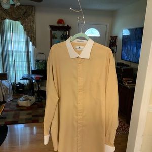 Man’s long sleeve dress shirt